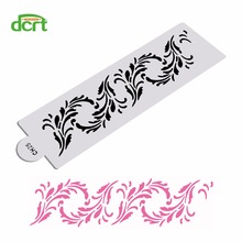 Lace Flowers Design Plastic Printing Cake Stencil Fondant Cake Cookies Mold,DIY Cake Decorating Tools Pastry Tools Bakeware 2024 - buy cheap