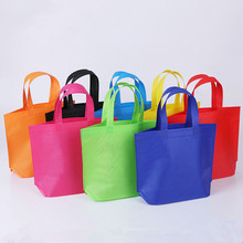 Eco Shopping Bag Foldable Non-woven Storage Pouch Female Portable Large Capacity Student School Bag Unisex Reusable Handbag Tote 2024 - buy cheap