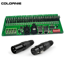 Decodificador DMX de 30 canales, controlador de tira de luz LED RGB, DC9V- 24V, controlador DMX para tira de luz LED, barra rígida 2024 - compra barato