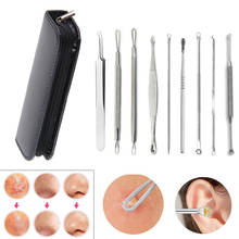9Pcs/Set Acne Removal Needle Blackhead Remover Professional Stainless Facial Acne Spot Pimple Remover Extractor Tool Comedone#35 2024 - buy cheap