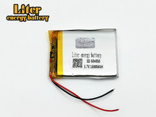 Bateria de polímero de lítio 064050 604050 3.7v 1600mah gps de navegação, bateria de íon-lítio recarregável pequeno brinquedo gps para dvd mp4 mp5 câmera 2024 - compre barato