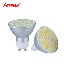 Dimmable MR16 LED Diode Spotlight Bulb 5W 7W 9W GU10 Ampoule LED High Lumen SMD 2835 60 70 80 LEDs 110V 220V 6pcs/Lot 2024 - buy cheap