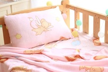 1pc soft cartoon Cardcaptor Sakura pillow case cover plush flannel blanket lady romantic gift baby dream bed girl toy 2024 - buy cheap