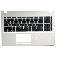 Новая русская клавиатура для ноутбука Asus X551 X551C X551M X551S RU, белая с подставкой для рук, верхняя 2024 - купить недорого