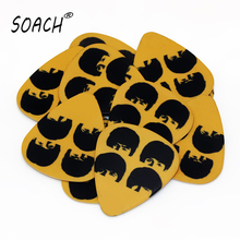 SOACH 10pcs/Lot 0.71mm thickness guitar strap guitar parts  Selling guitar picks pick Pure yellow Guitar Accessories 2024 - buy cheap