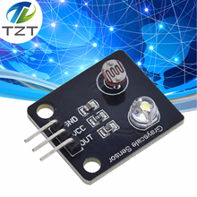 Sensor de luz de resistencia fotosensible, módulo de seguimiento de buscador de línea de placa electrónica analógica, para Kit de bricolaje Arduino 2024 - compra barato