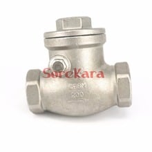 DN15 1/2" BSP Female Thread 304 Stainless Steel Swing Check Valve Non-return One way Valve 229 PSI 2024 - buy cheap