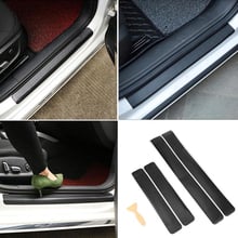 4 piece set of 3D carbon fiber car door protection for Mazda 2 3 5 6 CX5 CX7 CX9 Atenza Axela 2024 - buy cheap