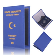 Fundas de pasaporte de Turquía para mujer, Cartera de viaje bonita, tarjetero, organizador de documentos, nueva moda 2024 - compra barato