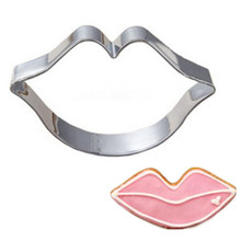 1PC/Lot Lovely Lips Cookie Cutter Stainless Steel Metal Cutter Moulds For Cookie Biscuit Cake Decoration Kitchen Baking Tools 2024 - buy cheap