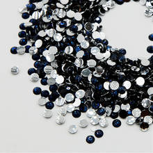 5000pcs 4mm Montana Color Non Hotfix Flatback Rhinestones for Nails 3D Resin Nail Art Decoration Glitter Gems Jewelry Beads 2024 - buy cheap