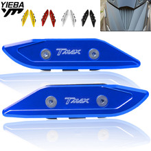 Espejos retrovisores laterales para parabrisas de motocicleta, soporte de tapa de agujero, cubierta de abrazadera para YAMAHA T-MAX 530 TMAX 530 TMAX530 2012-2017 2024 - compra barato