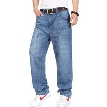Calças jeans masculinas tamanho grande, calças compridas para hip-hop skate hip-hop novidade 2017 2024 - compre barato