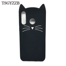 For Huawei P30 Case Cover For Huawei P30 Lite Case Silicone TPU 3D Cute Beard Cat Coque For Huawei P 30 P30 Pro Soft Phone Cases 2024 - buy cheap