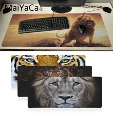 MaiYaCa Hot Sales Awesome Animal lion Tiger Durable Desktop Mousepad gamer Soft Rubber Professional Gaming Mouse Pad Computer 2024 - buy cheap