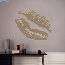 ZOOYOO Kissing Sexy Lip Wall Sticker Modern Home Decor Wall Art Vinyl Decals Bedroom Decoration Living Room Wall Stickers Murals 2024 - buy cheap