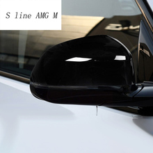 Capa adesiva para retrovisor automotivo, painel de proteção decorativo para bmw x3 g01 x4 2018 2019 2024 - compre barato