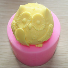 Soap mold/handmade soap mold/silicone mold/soap die/candle die owl 2024 - buy cheap