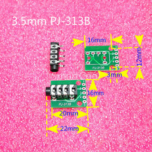 Tapón para auricular estéreo de 3,5mm, Conector de adaptador de enchufes de Audio con placa PCB para mantenimiento de auriculares, 4 polos, 3,5, 1 Uds. 2024 - compra barato