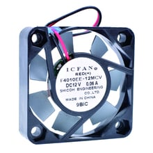 COOLING REVOLUTION 4cm 4010 40mm fan 12V 0.06A North and South Bridge mini chassis silent fan Metal fan cooling fan 2024 - buy cheap