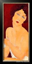 Portrait Oil Painting Woman The Beautiful Roman Girl by Amedeo Modigliani Room decor Hand painted High quality 2024 - buy cheap