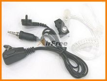 2 wire Air Acoustic PTT Earpiece for Yaesu VX-6R VX-7R VX-177 VX-170 VX-120 VX-127 W/mic Air Tube for Earphone, Ear Mic 2024 - купить недорого