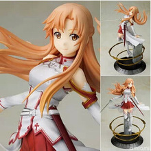 Drop Shipping Anime Figure Sword Art Online 23cm Asuna PVC Action Figure Kids Toys Model Doll Juguetes For Girl Gifts Brinquedos 2024 - buy cheap