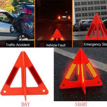 Car Auto Convenient Portable Useful Reflective Traffic Warning Sign Triangle Foldable Solid Standing Tripod Emergency#290331 2024 - buy cheap
