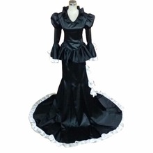 2018 Saint Seiya The Lost Canvas Pandora Luxury Cosplay Costume Halloween Black Uniform Outfit Custom-made 2024 - buy cheap