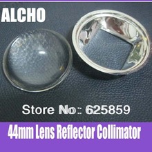 Free  44mm Lens Reflector Collimator with 50mm Base for 20W 30W 50W 100W LED Lamp Blub 2024 - buy cheap