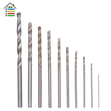 New 10pc HSS Micro Twist Drill Bits Set 0.5-3mm Jobbers for Wood PCB Drilling Press Dremel Rotary Tools 2024 - buy cheap