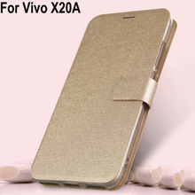 For Vivo X20A Case Luxury PU leather Sillcon case coque flip Magnetic closure back Cover 6.01'' For Vivo X20 A phone case shell 2024 - buy cheap