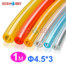 4.5*3mm 1 Meter Softer Fuel Line/ Fuel Pipe for Gasoline /Petrol Engine-Yellow/ Blue Color 2024 - buy cheap