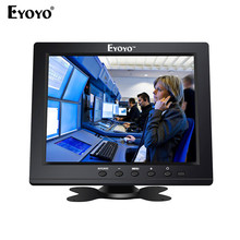 Eyoyo 8 "Monitor a Cores TFT LCD 1024x768 Tela HDMl BNC com Speaker para CCTV, DVD, PC 2024 - compre barato