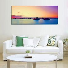 Modern Abstract Wall Stickers Sea View Oil Painting On Canvas Handpainted Scenery Pictures for Home Decor 2024 - buy cheap