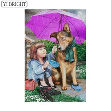 DIY Diamond Painting Cartoon Diamond Embroidery Kids Cross Stitch Rain Full Round Drill Mosaic Kit Home Decor XY1 2024 - buy cheap