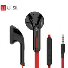 UiiSii U2 Stereo In-Ear Earphone Noise Cancelling Earbud Super Clear Bass Earphones with Mic For iphone 6 Meizu Xiaomi MP3 PC 2024 - buy cheap
