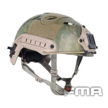 Fma capacete de ciclismo ao ar livre airsoft paintball cs protetor rápido capacete-pj tipo a-tacs fg tb470 2024 - compre barato