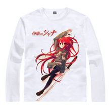 Shakugan no Shana T-Shirt Crimson Realm Shirt anime printers shirt cute shirts Youth Long sleeves t-shirts anime cosplay shirt a 2024 - buy cheap