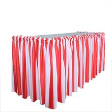 Adeeing/Праздничная трикотажная юбка в красную и белую полоску для свадьбы, дня рождения 2024 - купить недорого