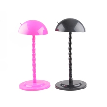 1 peça peruca de plástico suporte da lâmpada de mesa forma peruca titular usado para exibição perucas & peruca caps & chapéus preto rosa branco para a escolha 2024 - compre barato
