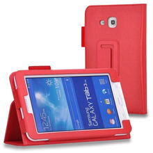 tablet Flip case For Samsung Galaxy Tab 3 Lite 7.0 T110 T111 T113NU T116 PU leather protective Stand cover for samsung TAB E 7.0 2024 - buy cheap