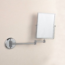 High Quality 8" Dual Makeup Mirrors 1:1 And 1:3 Magnifier Copper Cosmetic Bathroom Double Faced Wall Mounted Bath Mirror 1758 2024 - buy cheap