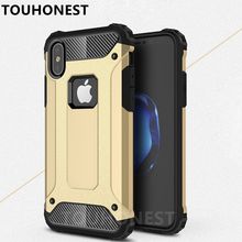 Funda armadura a prueba de golpes para iphone, 11 pro Max, 11 Pro, iPhone XS Max, XR, funda rugosa dura para iphone X, 7, 8 plus, 6S, 6 plus, 5S, SE, 5 2024 - compra barato