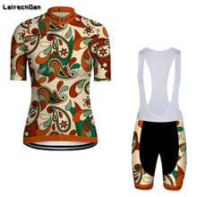 Комплект одежды для велоспорта SPTGRVO LairschDan в стиле ретро, профессиональный комплект одежды с короткими рукавами для горных велосипедов, одежда для велоспорта 2024 - купить недорого