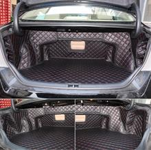 Волоконно-кожаный коврик для багажника автомобиля toyota camry XV50 2012 2013 2014 2015 2016 2017 Daihatsu Altis автомобильные аксессуары 2024 - купить недорого