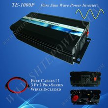 Home power inverter/ dc-ac power inverter/ pure sine wave solar inverter 24v to 230v 1000w 2024 - купить недорого