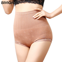 BIVIGAOS Women Push Up High Waist Panties Seamless Postpartum Belly Underwear Lace Spandex Sexy Panties Women Briefs Underpants 2024 - buy cheap