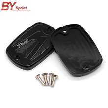 Alumínio da motocicleta freio reservatório de combustível fluido tampa do tanque capa para yamaha tmax 500 2008-2011 tmax 530 2012-2016 tmax500/530 2024 - compre barato