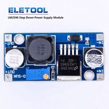 LM2596 Step Down Power Supply Module DC-DC 7V-35V To 1.25V-30V 3A Adjustable Voltage Regulator Converter LED Driver XF30 2024 - buy cheap